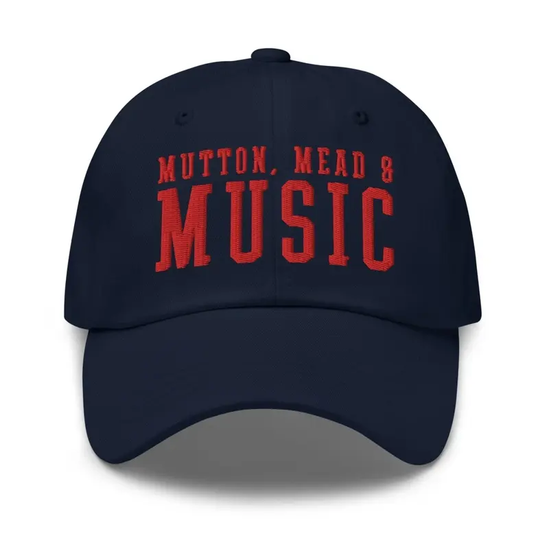 Dad hat, navy, MMM logo